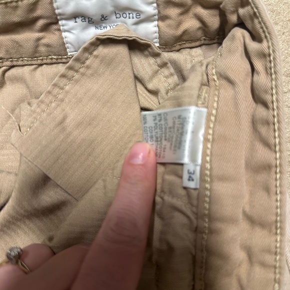 rag & bone khaki pants - Picture 2 of 4